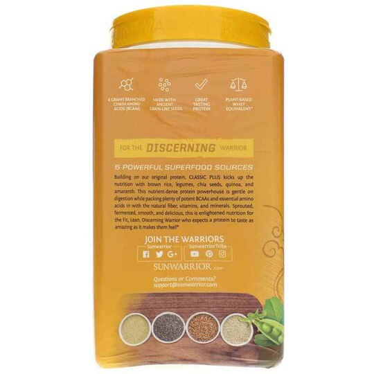 Classic Plus Organic Protein, SUW